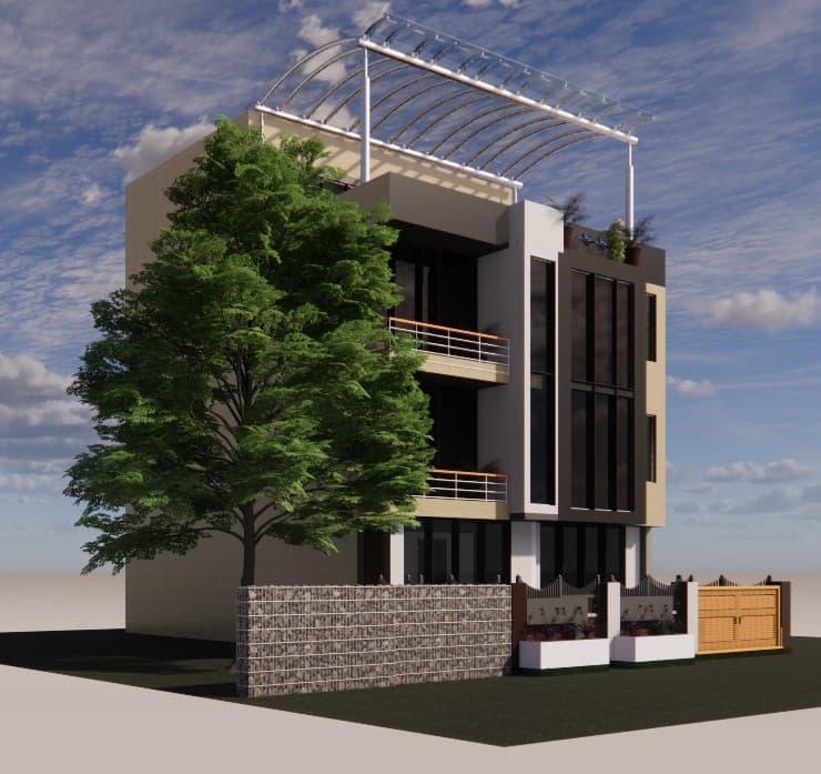 G+2+Terrace Residential Building