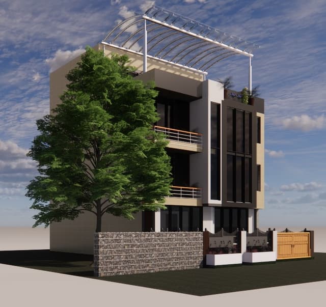 G+2+Terrace Residential Building