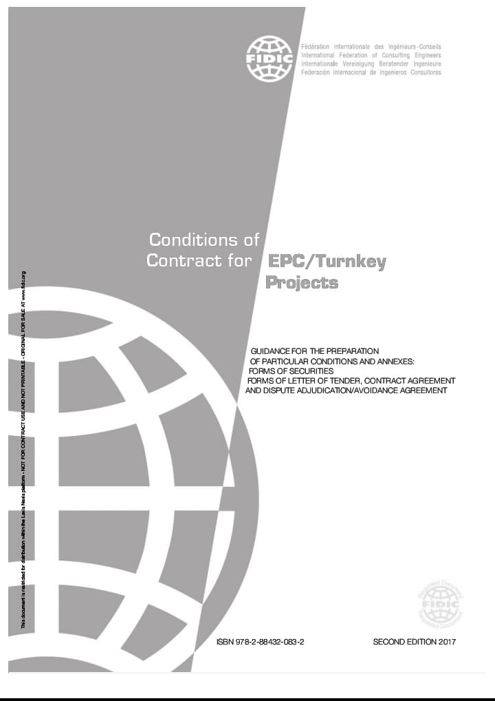 Fidic silver book 2017